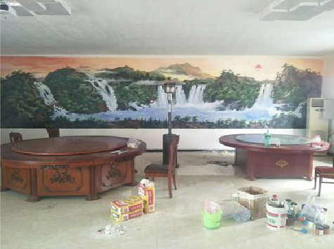 荆门墙绘-写实风景