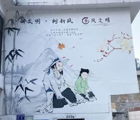 荆门分享几个墙绘保养知识。