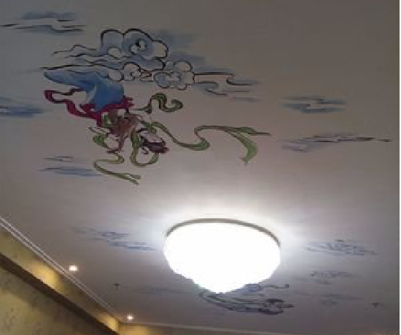 荆门如何快速绘制天花板上的手绘墙？